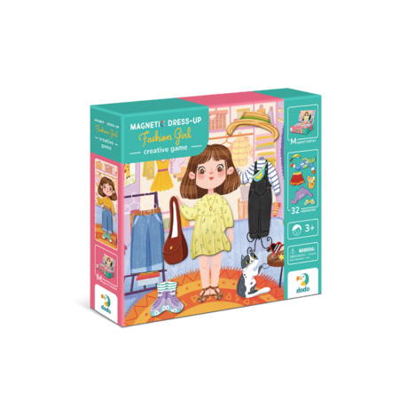 DODO magnetmäng "Riieta Moodne Tüdruk", 200243 