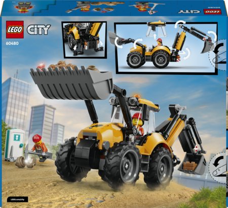 60480 LEGO® City Kollane laadurekskavaator 
