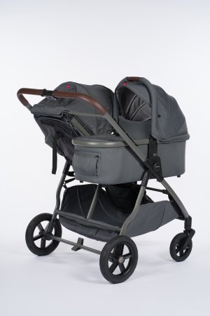 MAST SWISS kaksikute jalutuskäru M.TWIN X, volcanic ash, MA-MTX-VOA-23 MA-MTX03