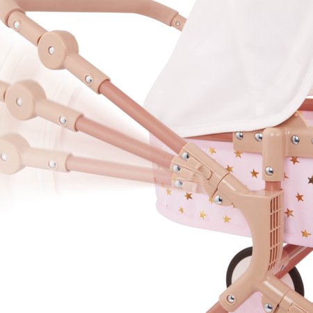 LULLABABY kahekohaline jalutuskäru, LBY7618C1Z 