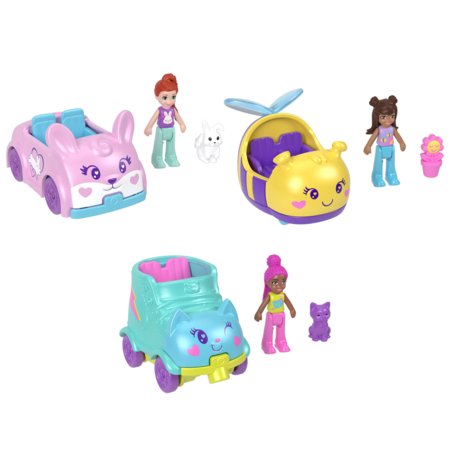 POLLY POCKET sõidukikomplektid, HKV55 HKV55