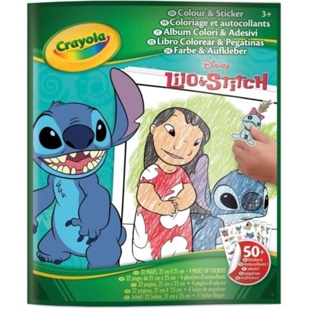 CRAYOLA loovuskomplekt Lilo & Stitch, 04-0900G 