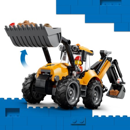 60480 LEGO® City Kollane laadurekskavaator 