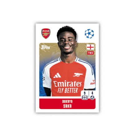 TOPPS kleepsud Champions League 2025 Packet, 5053307074453 