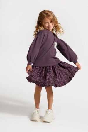COCCODRILLO skirt ACADEMY GIRL KIDS, värviline, ZC4124203AGK-022-122, 122 cm 