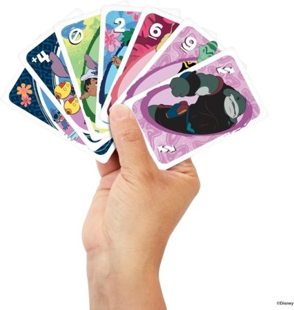 MATTEL GAMES UNO kaardimäng Lilo & Stitch, (EE), JCC10 