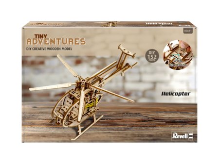 REVELL Helikopteri puidust mudel, 00611 