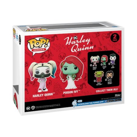FUNKO POP vinüülfiguur: Harley Quinn & Poison Ivy, 76738 