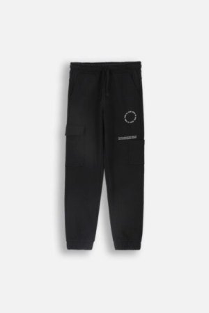 COCCODRILLO dressipüksid DIGITAL BOY JUNIOR, mustad, ZC4120201DBJ-021-164, 164 cm 