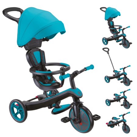 GLOBBER kolmerattaline jalgratas Trike Explorer 4in1, sinakasroheline, 632-105 632-105