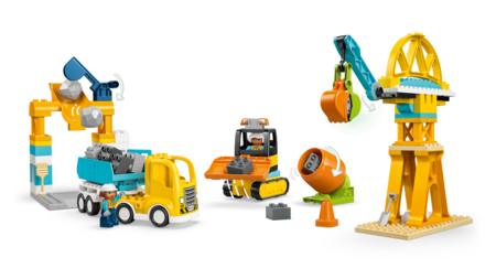 10476 LEGO® 3 IN 1 CONSTRUCTION SITE AND VEHICLES 