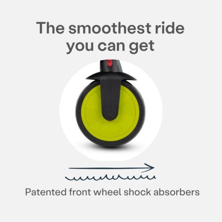 SmarTrike STR3 Plus kokkupandav kolmerattaline, roheline, 5021733 
