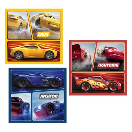 CLEMENTONI CARS pusle, 3x48 tk., 25305 