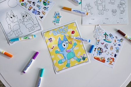 CRAYOLA loovuskomplekt Activity Set Bluey, 75-7171 