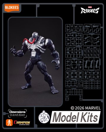 Blokees transformaator  Marvel Rivals-Champion class Venom, 81119 