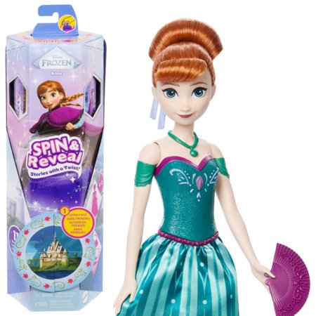 DISNEY FROZEN Anna Spin & Reveal üllatusnukk, JBG60 