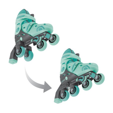 GLOBBER rulluisud Learning Skates 2 in 1, suurus 30–33, mündirohelised, 783-206 