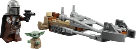 75436 LEGO® Star Wars™ Mandalorian ja Grogu Speeder Bike™ 