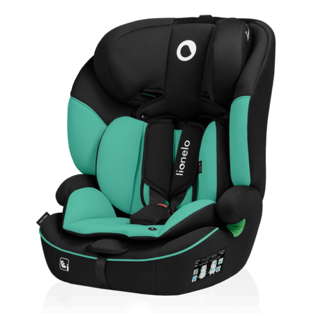 LIONELO turvatool LEVI I-SIZE, Green emerald,  76-150 cm., LO-LEVI I-SIZE 