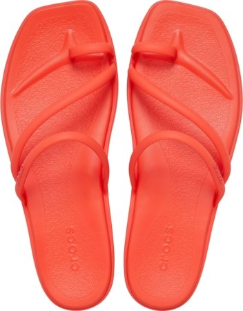 CROCS sussid MIAMI TOE LOOP oranžid, 209862-7AH 39,5 suurus 