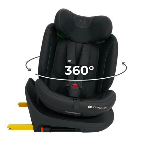 KINDERKRAFT turvatool I-GROW 2 PLUS, 40-150 cm., Black, KCIGRO02BLKPL00 