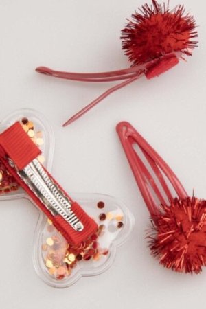 COCCODRILLO decoration PETIT BIJOU, punane, ZC4311703PBJ-009-000, one size cm 