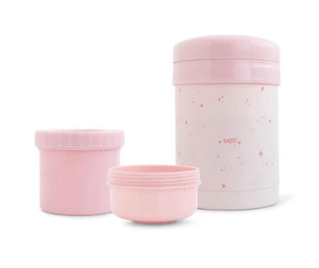 SARO toidutermos konteineritega, Dusty pink, 700 ml, 52398 