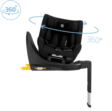 MAXI COSI turvahäll Mica 360 S COMFORT, Authentic Black, 40-105 cm, 8551671630 