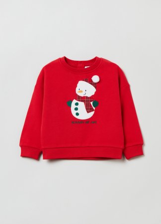 OVS BOY9-36M SWEATSHIRTS 2H 12-18 RED 001922211 