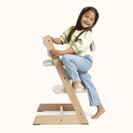STOKKE söögitool koos turvakaarega TRIPP TRAPP, black, 684600 
