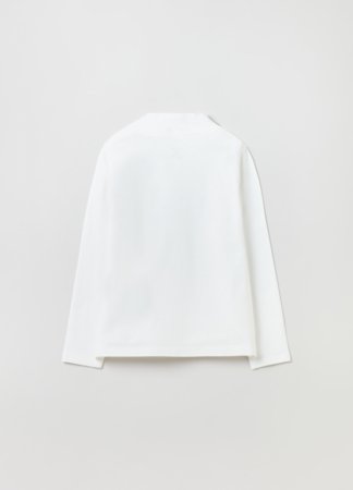 OVS GIRL3-10Y T-SHIRTS L/S 2H 8-9 WHITE 001904734 