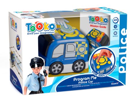 SILVERLIT TOOKO programmeeritav politseiauto, SI 81471 