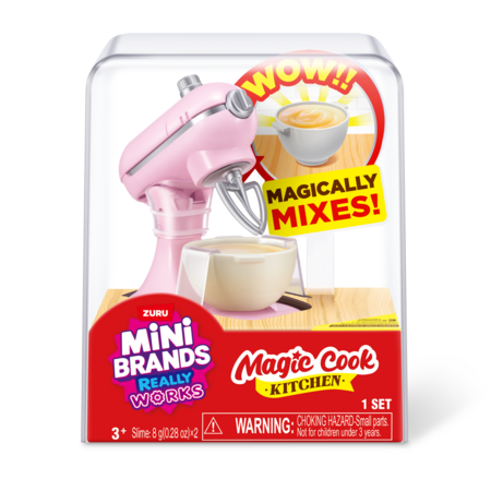 MINI BRANDS miniatuuride komplekt Magic Cook Kitchen, 1. seeria, assortii., 77789UQ1 