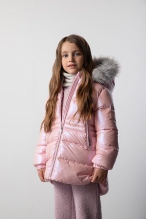 COCCODRILLO jakk OUTERWEAR GIRL KIDS, roosa, cm 