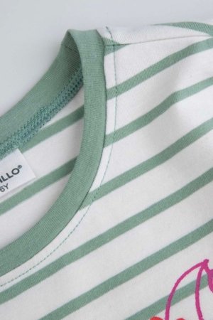 COCCODRILLO lühikeste varrukatega kleit, roheline, WC6129201RGK-011-104, 104 cm 