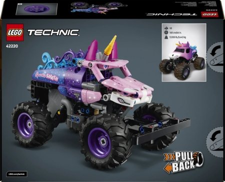 42220 LEGO® Technic Monster Jam™ Sparkle Smash™ tagasitõmmatav 