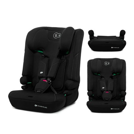 KINDERKRAFT turvatool I-COMFY, i-Size, must, KCICOM00BLK0000 
