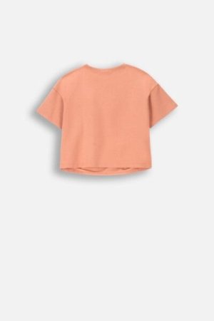 COCCODRILLO t-shirt RODEO GIRL JUNIOR, powder pink, ZC4143201RGJ-033-164, 164 cm 
