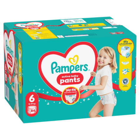PAMPERS püksmähkmed, suurus 6, 84 tk, 13-19 kg, 81748926 81748926