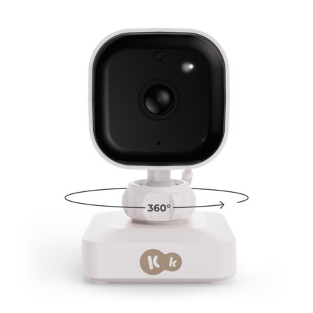 KINDERKRAFT video beebimonitor NITEEYE TRAVEL, White, KENITR00WHT0000 