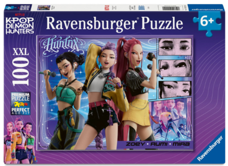 RAVENSBURGER PUZZLE pusle KPOP Demon Hunters 100tk., 12002222 