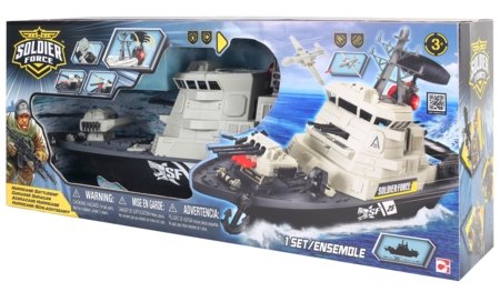 SOLDIER FORCE militaarne mängukomplekt Hurricane Battleship, 545162 