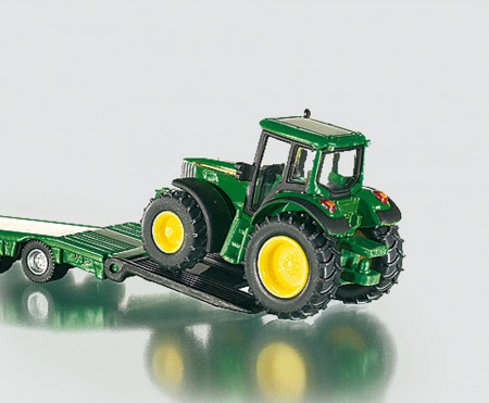 SIKU 1:87 komplekt veoauto+treiler+JD traktor 2tk, 1837 