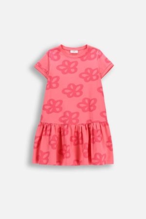 COCCODRILLO lühikeste varrukatega kleit, roosa, WC6129202RGK-025-122, 122 cm 