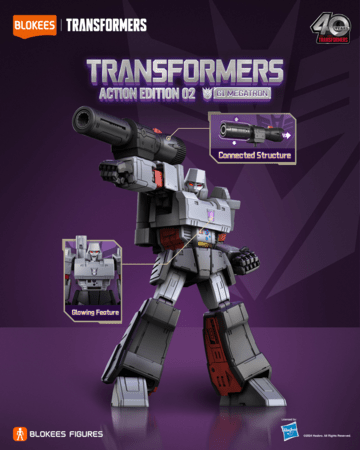 Blokees transformaator  Action Edition Megatron, 71167 