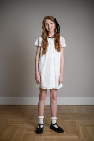 COCCODRILLO kleit, valge, WC6128203EJG-001-152, 152 cm 