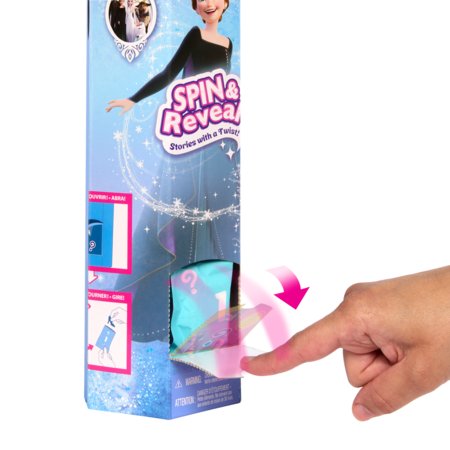 DISNEY FROZEN Spin & Reveal Anna üllatusnukk, HXD27 