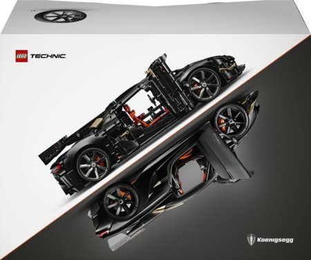 42232 LEGO® Technic Koenigsegg Sadair's Spear megaauto 