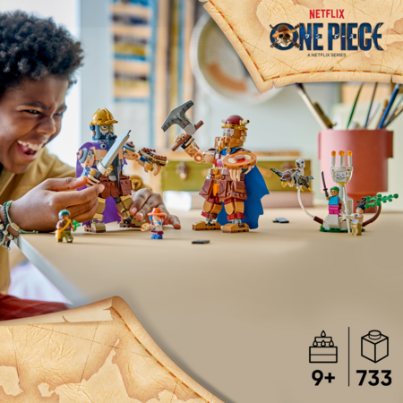 75644 LEGO® ONE PIECE Dorry vs. Brogy – Väikese Aia hiiglased 