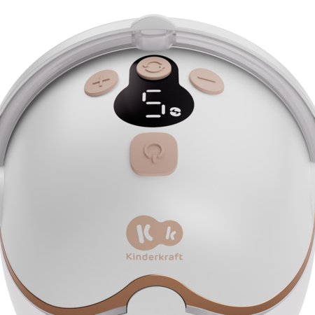 KINDERKRAFT kaasaskantav elektriline rinnapump MAMAFLOW, golden, KEMAFL00GLD0000 
